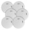 10-Year Battery 2-in-1 Smoke and CO Alarm with Slim Profile Design - 6 Pack