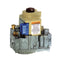Commandes de gaz à un étage pour appareil à veilleuse intermittente, 1/2 po x 1/2 po, ouverture standard, 24 V c.a., gaz naturel/GPL avec kit de conversion inclus