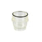 Clear filter bowl with O-ring 1 1/2 in + 2 in