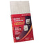 13 in long  X 10 in wide  X 1.5 in deep Anti-Microbial Humidifier Pad For Bypass Humidifiers.