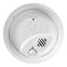 Hardwired smoke alarm with 10-Year locked 9V lithium battery backup