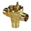 Three-way Fan Coil Valve, 1/2 in Sweat, 4.0 Cv/3.4 Kvs
