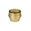 Brass filter bowl with O-ring for sizes 1 in + 1 1/4 in