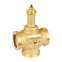 3 way valve small, ext. threat, DN25, PN16, kvs4.0, mod, flat sealing