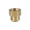 Shut-off valve, packing unit 12 pcs, for connection size 3/8 in