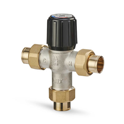 1 in Sweat Union Mixing Valves