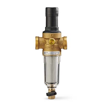 1 inch NPT connection low lead pressure regulating valve and filter combination