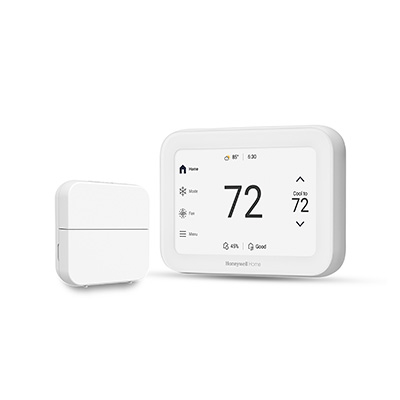 ElitePRO™ S1200 Smart Thermostat in white with Room Sensor