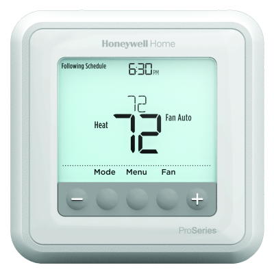 T6 Pro Programmable Thermostat With Stages Up To 2 Heat 1