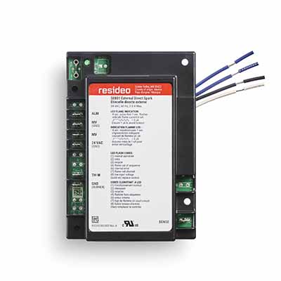 Hot Surface Ignition Control. 1 trial for ignition with 30 - 38 sec warm up time and 6 sec trial time.  One Rod. Includes alarm terminal.