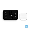 ElitePRO™ S1200 Smart Thermostat in Black with Room Sensor