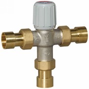 3/4 in Sweat Union Mixing Valves