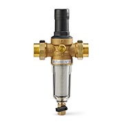 3/4 inch NPT connection low lead pressure regulating valve and filter combination