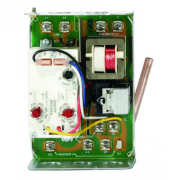 Triple Aquastat Relay for oil applications, vertical case, 1.5 inch insulation depth