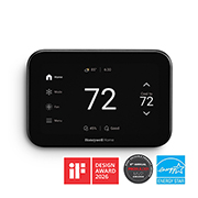ElitePRO S1200 Smart Thermostat with Redlink 3.0. Black