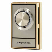 Electr. Heat Thermostat, Br.Gold-Basebrd