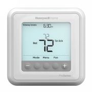 T6 Pro Programmable Thermostat with stages up to 2 Heat/1 Cool Heat Pumps or 2 Heat/2 Cool Conventional Systems