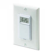 Weekly/daily programmable  switch, White