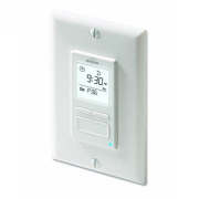 7-Day programmable wall switch, White