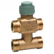 DN 15 Small linear Valve with bypass